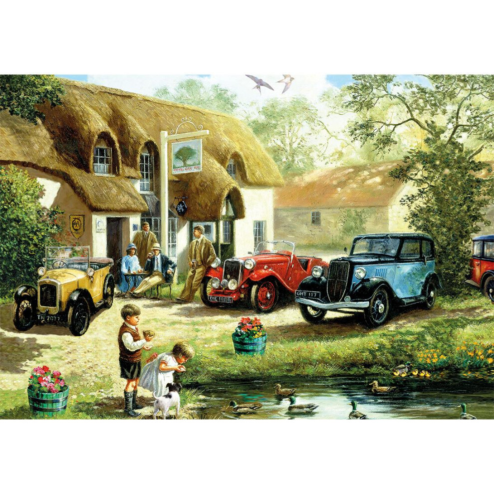 Photos - Jigsaw Puzzle / Mosaic Gibsons Feeding the Ducks Jigsaw Puzzle G3167(500 Pieces)