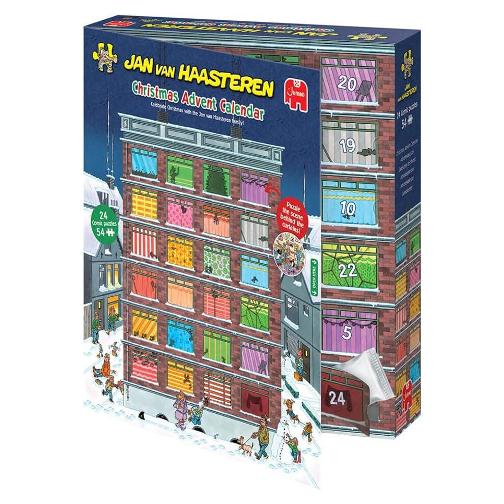 Jan Van Haasteren Christmas Advent Calendar Jigsaw Puzzle