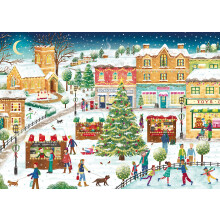 Otter House Christmas Festivities Jigsaw Puzzle (1000 Pieces)
