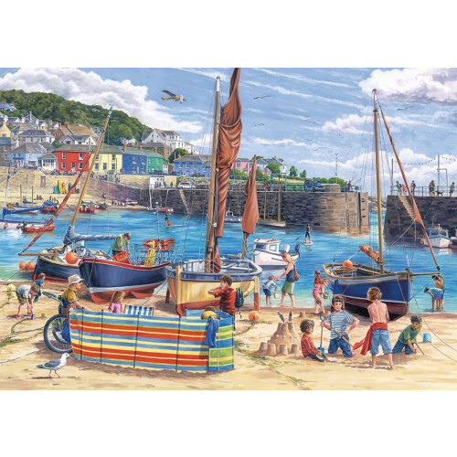 Otter House Otter House Harbour Scene Jigsaw Puzzle (1000 Pieces)