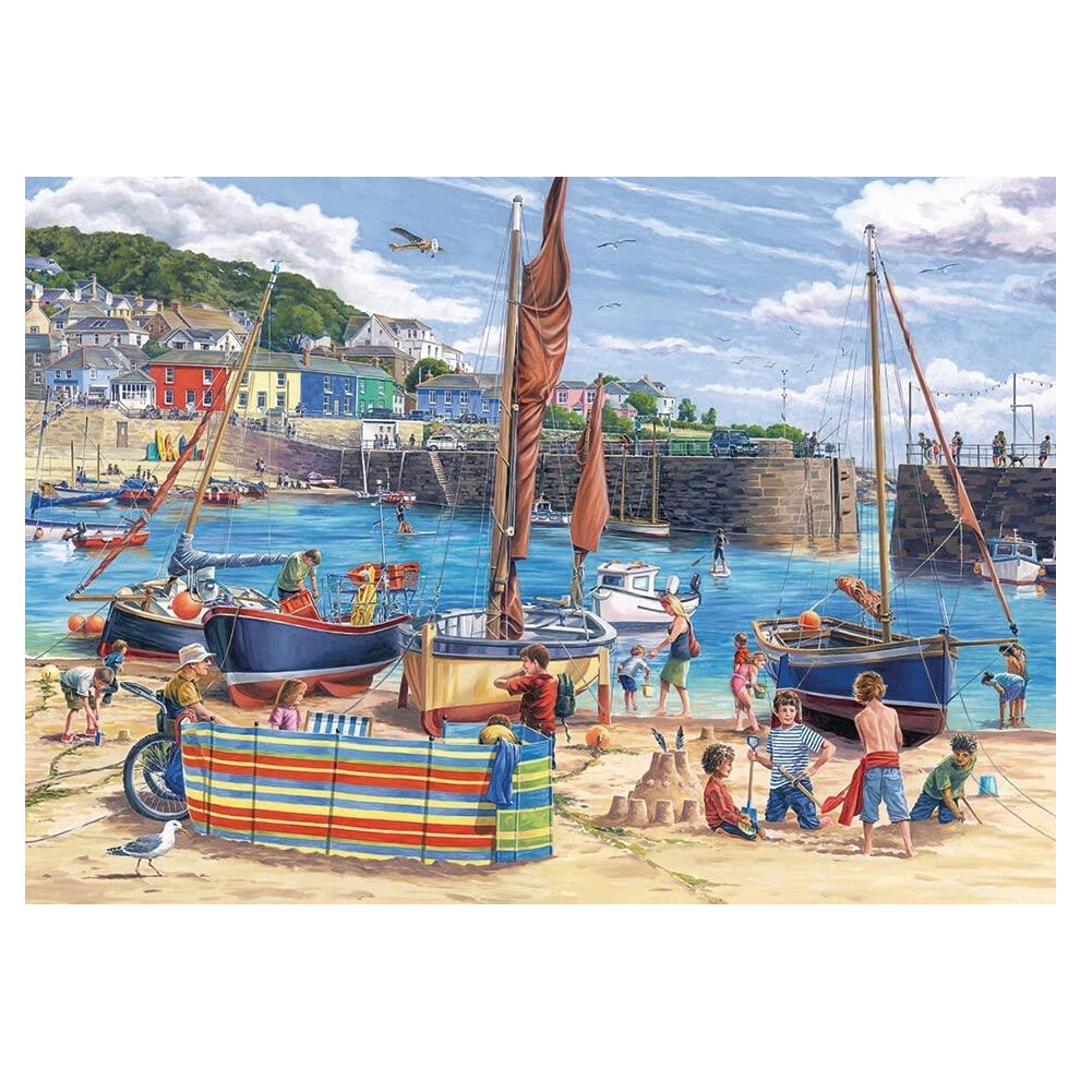 Otter House Harbour Scene Jigsaw Puzzle (1000 Pieces)