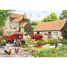 Otter House On The Farm Jigsaw Puzzle (500 Pieces)