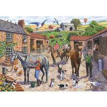 Otter House Stable Yard Jigsaw Puzzle (1000 Pieces)