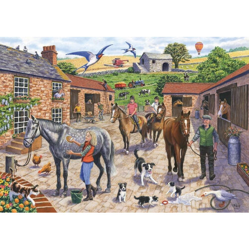 Otter House Otter House Stable Yard Jigsaw Puzzle (1000 Pieces)