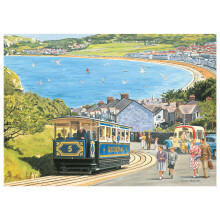 Otter House Seaside Tram Jigsaw Puzzle (1000 Pieces)