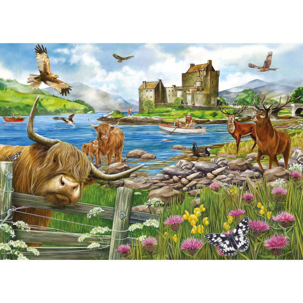 Otter House The Highlands Jigsaw Puzzle (1000 Pieces)