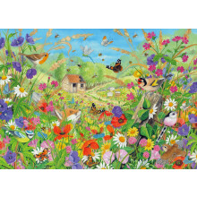 Otter House Wildlife Meadow (The British Bee Charity) Jigsaw Puzzle (1000 Pieces)