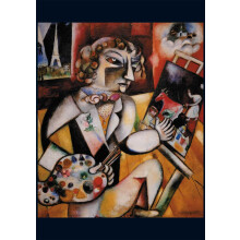 Piatnik Chagall Self Portrait with Seven Fingers Jigsaw Puzzle (1000 Pieces)