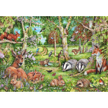 Otter House Woodland Adventures Jigsaw Puzzle (500 Pieces)
