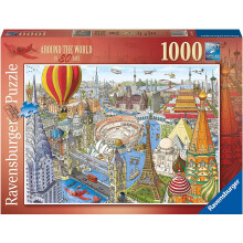 Ravensburger Around the World in 80 Days Jigsaw Puzzle (1000 Pieces)