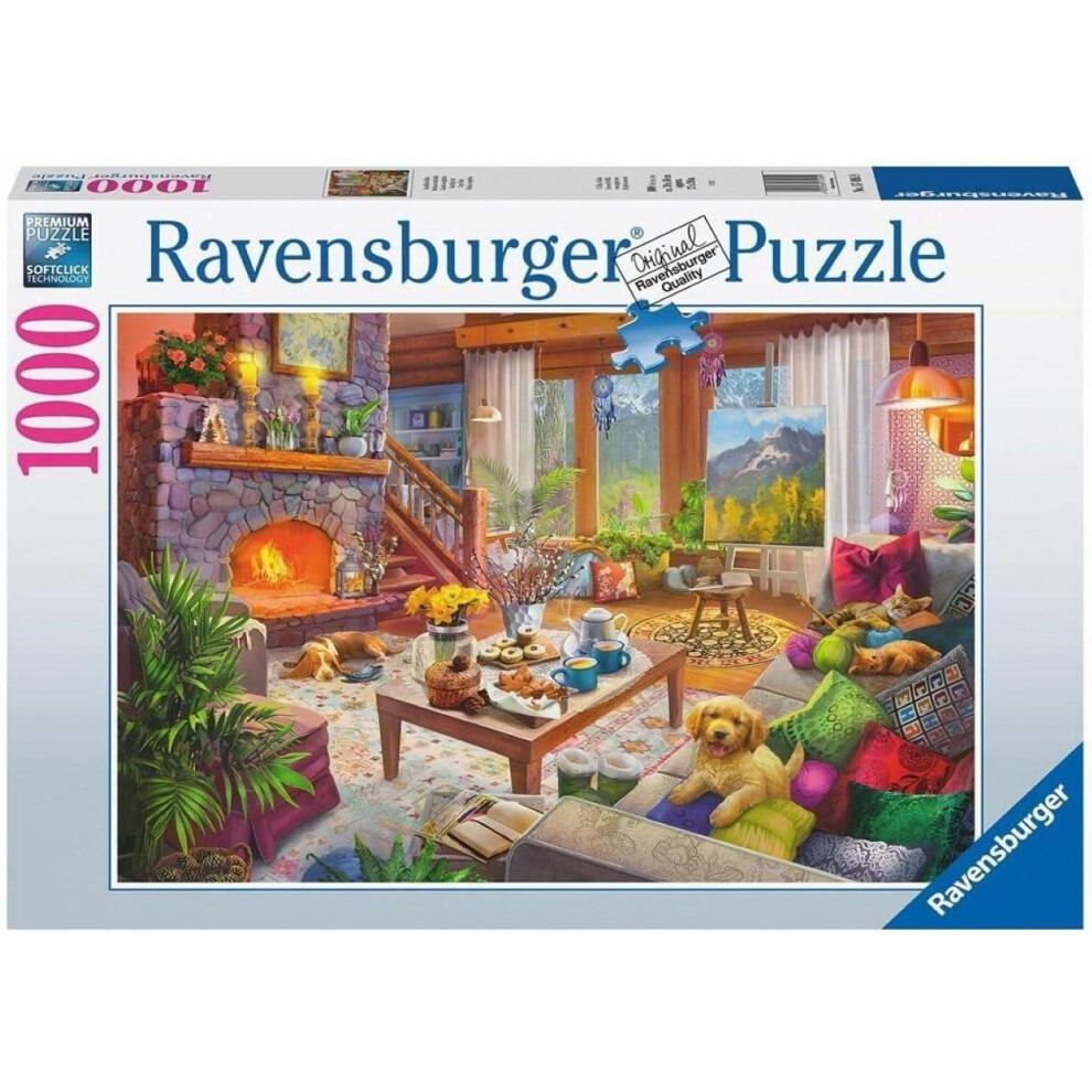 Ravensburger Cosy Cabin Jigsaw Puzzle (1000 Pieces)