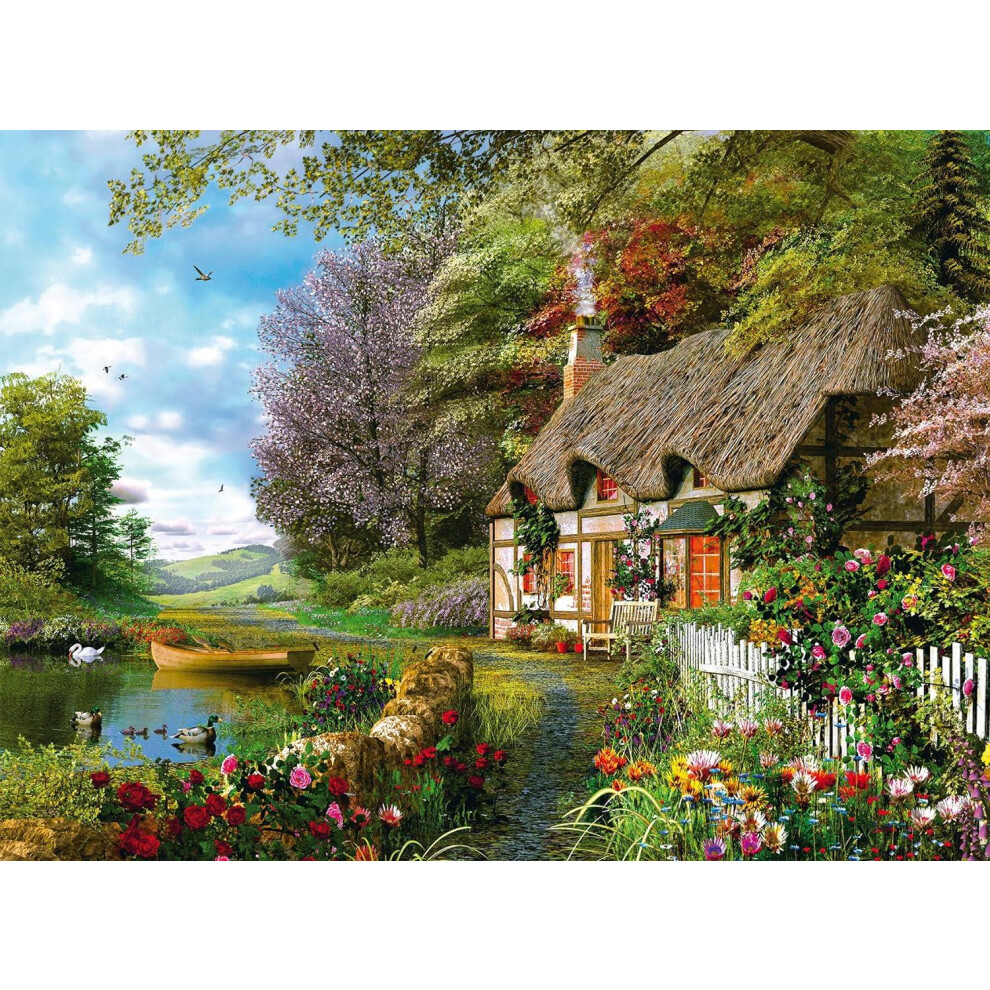 Ravensburger Country Cottage Jigsaw Puzzle (1500 Pieces)