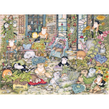 Ravensburger Crazy Cats The Good Life (500 Pieces)