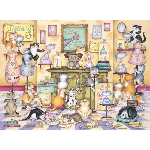 Ravensburger Ravensburger Crazy Cats Tabby & Co Jigsaw Puzzle (500 Pieces)