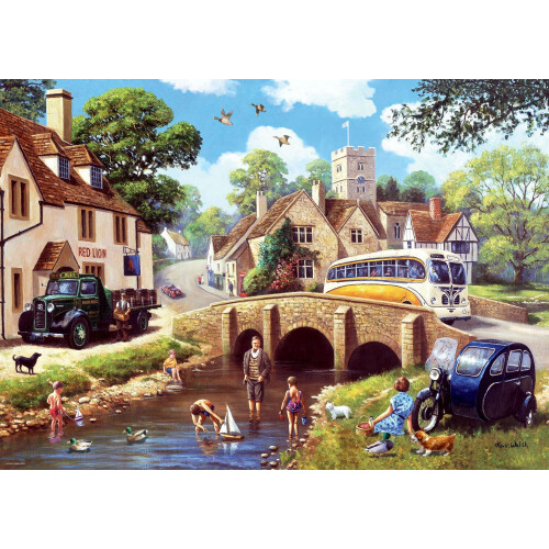 Ravensburger Ravensburger Day by the River Jigsaw Puzzle (1000 Pieces)