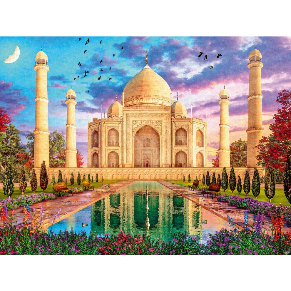 New Ravensburger Enchanting Taj Mahal Jigsaw Puzzle (1500 Pieces) 12000741