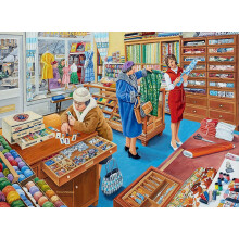 Ravensburger Happy Days at Work, The Haberdasher Jigsaw Puzzle (500 Pieces)