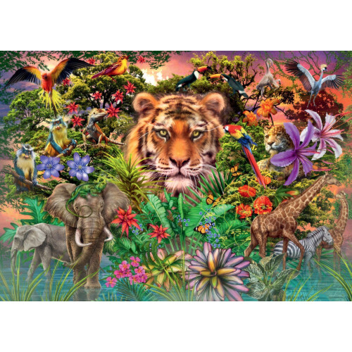 Ravensburger Ravensburger Jungle Tiger Jigsaw Puzzle (1000 Pieces)