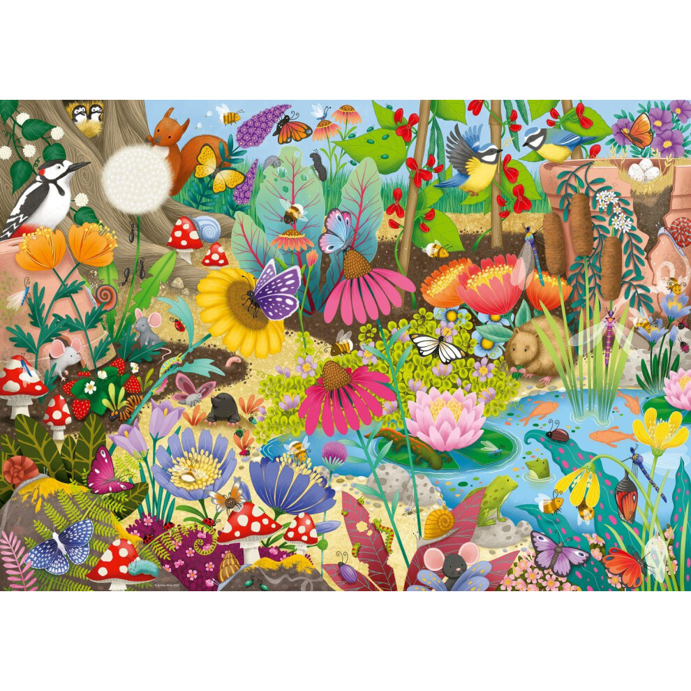 Ravensburger Little Garden World Jigsaw Puzzle (1000 Pieces)