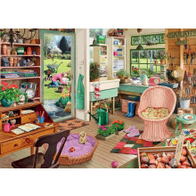 Ravensburger My Haven No 8 The Gardener's Shed Jigsaw Puzzle (1000 Pieces)