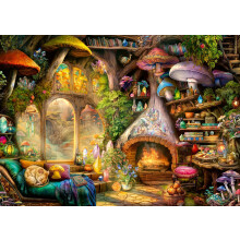 Ravensburger Mushroom Cottage Jigsaw Puzzle (1000 Pieces)