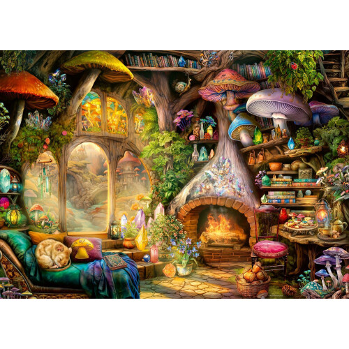 Ravensburger Puslespil 1000 Svampehus