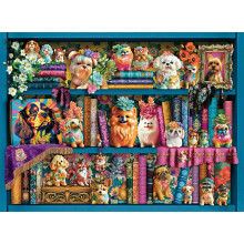 Ravensburger Precious Porcelain Pugs Jigsaw Puzzle (500 Pieces)