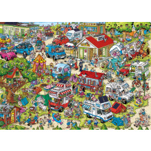 Ravensburger Ray's Comic Series The Campsite Jigsaw Puzzle (1000 Pieces)