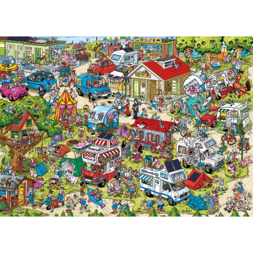 Ravensburger Ravensburger Ray's Comic Series The Campsite Jigsaw Puzzle (1000 Pieces)