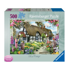 Ravensburger Rose Cottage Jigsaw Puzzle (500 XL Extra Large Pieces)