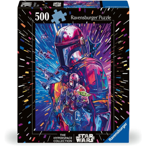 Ravensburger 2D-palapeli: Star Wars: The Mandalorian 500 palaa