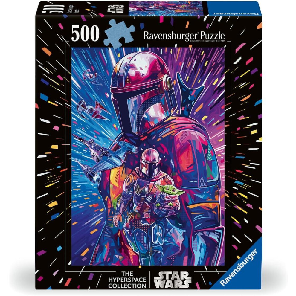 Ravensburger Star Wars Hyperspace The Mandalorian Jigsaw Puzzle (500 Pieces)