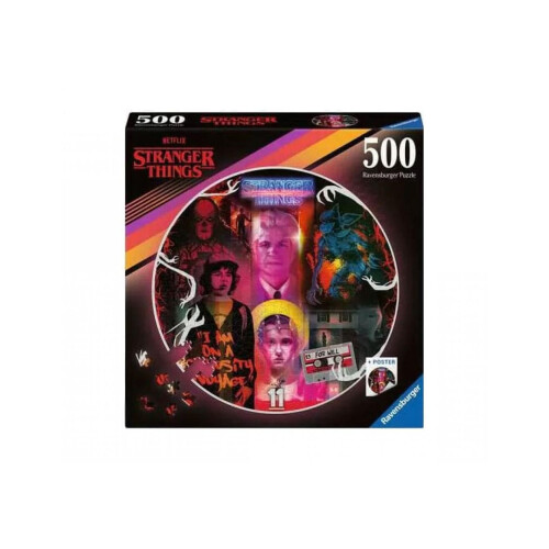 Ravensburger Ravensburger Stranger Things Circular Jigsaw Puzzle (500 Pieces)