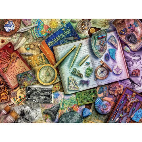 Ravensburger Ravensburger The Archaeologist's Desk Jigsaw Puzzle (500 Pieces)