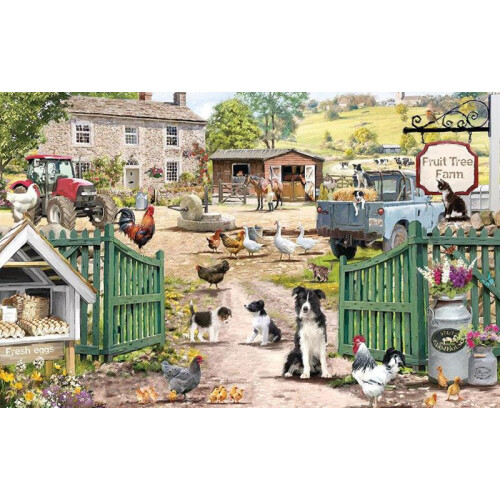 Otter House Otter House Fruit Tree Farm Jigsaw Puzzle (1000 Pieces)
