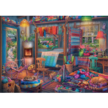 Ravensburger The Weaver's Workshop Jigsaw Puzzle (1000 Pieces)