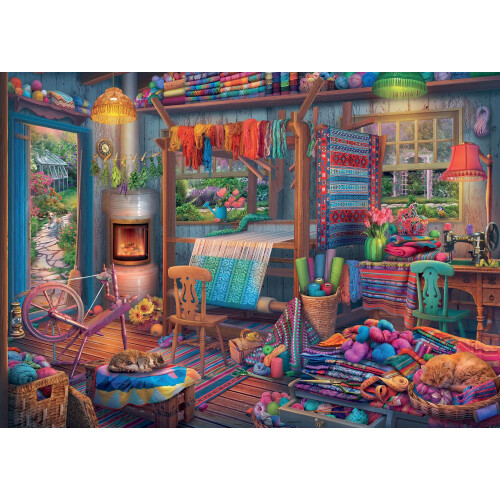 Ravensburger Ravensburger The Weaver's Workshop Jigsaw Puzzle (1000 Pieces)