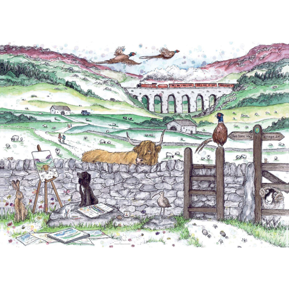 Ravensburger Yorkshire Dales Jigsaw Puzzle (1000 Pieces)