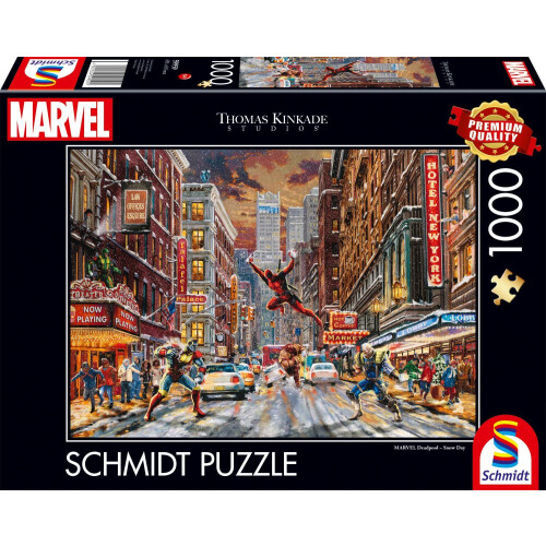 Palapeli - SCHMIDT - Marvel Deadpool - 1000 palaa - Kartonki - 69,3 x 49,3 cm