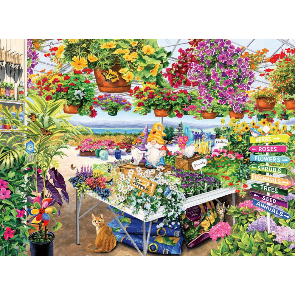 Ravensburger Glorious Garden Centre Jigsaw Puzzle (500 Pieces)