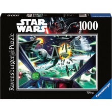 Palapeli - RAVENSBURGER - Star Wars X-Wing ohjaamo - 1000 palaa - 70 x 50 cm - Aikuisille