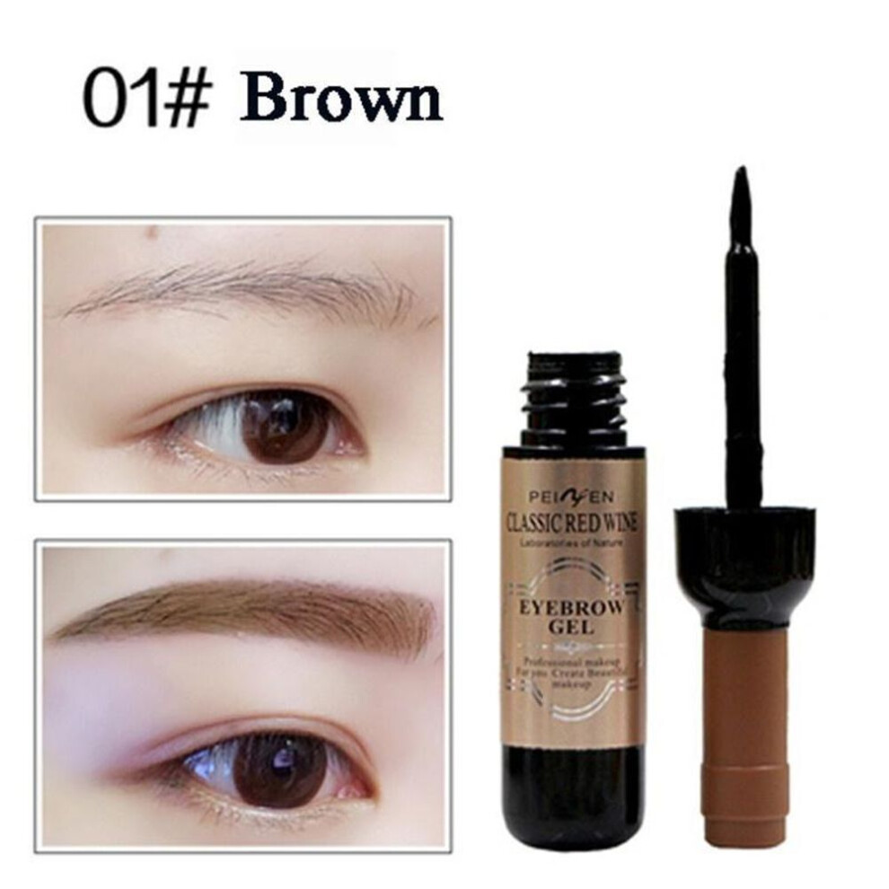 (as the picture, 01) Eyebrow Gel Peel Off Waterproof Eye Brow Gel Tint My Matte Brows Gel 7 Days Eyes Make Up Tools