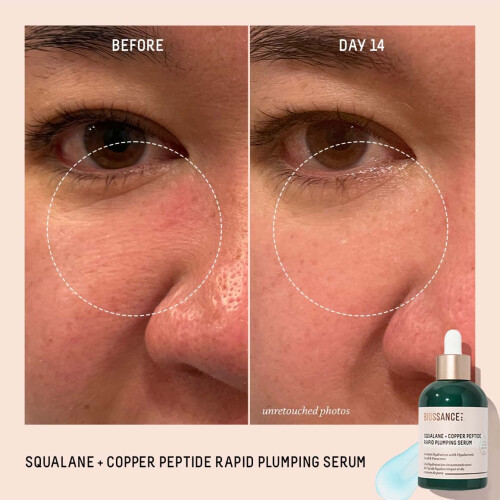 Biossance Squalane + Copper Peptide Rapid Plumping Serum 2