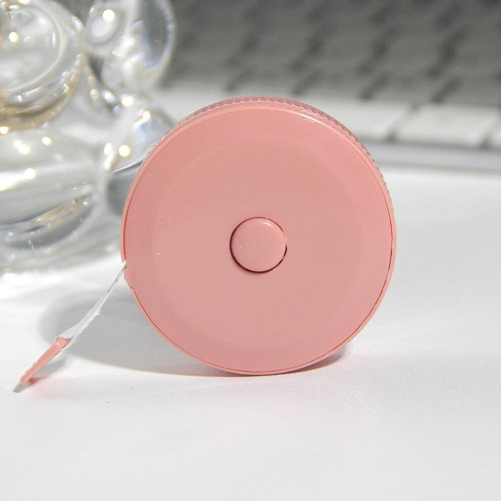 (pink, 1pcs) 1.5m Soft Tape Measure Double Scale Body Sewing Flexible Measurement Ruler For Body Measuring Tools Tailor Craft 60inch