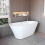 AICA Bathroom Freestanding Double Ended Bath Bathtub 1500x700mm 2