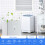 Homcom HOMCOM 12L/Day Protable Quiet Air Dehumidifier with Purifier, Timer, 5 Modes 6