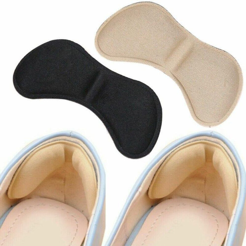 (black, 9*4.5cm) Conveniency Simple Stickers Comfort Accessories Cushions Self-adhesive Wear Foot Care Heel Pads