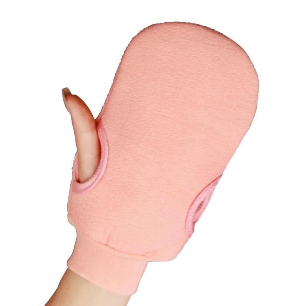 (pink) 1pc Bath For Peeling Exfoliating Body Cleaning Scrub Mitt Rub Dead Skin Gloves For Shower Body Brush Towel Spa Foam Body Massage