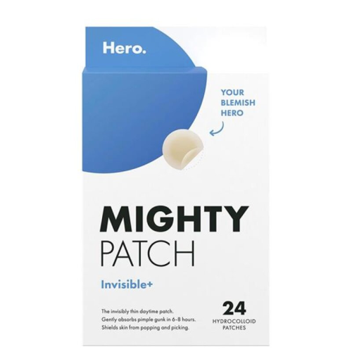 Hero Mighty Patch Invisible+ Daytime Hydrocolloid Acne Patches - 24 Count