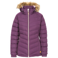 (18, Potent Purple) Trespass Womens Padded Hooded Casual Jacket Nadina